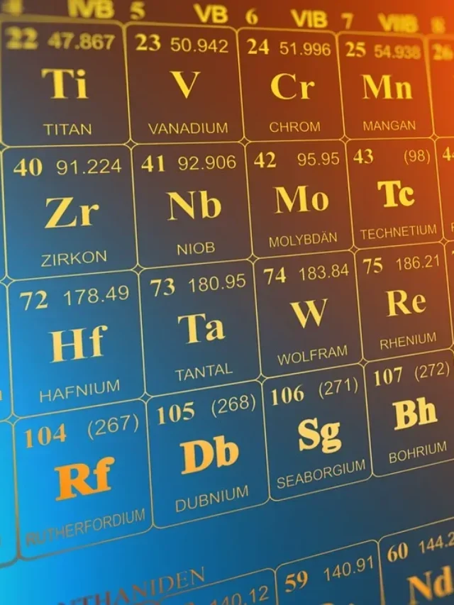 Periodic Table के बारे में महत्वपूर्ण जानकारी जरूर पढ़ें
