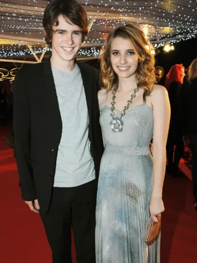 Freddie Highmore wife is very beautiful in the world OMG!