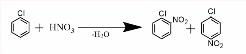 nitrikaran,  नाइट्रीकरण , chlorobenzene